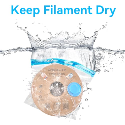 Creality 3D Printer Filament Storage, 12 Pack Vacuum Bags 35 x 35CM Reusable Transparent Sealed Bags, Dust Proof Humidity Resistant Keeping Filament Dry - color: 12 Pack Vacuum Bags