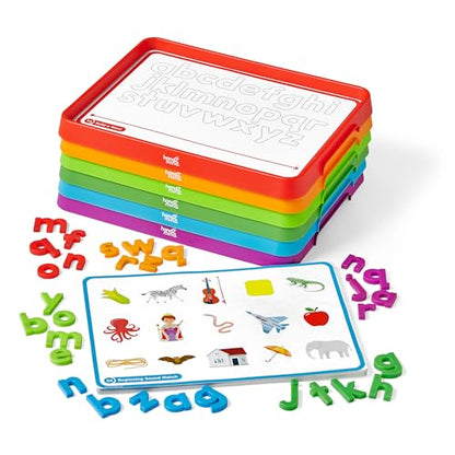 hand2mind Alphabet Word Work Small Group Set, 10 Activities, Ages 3+