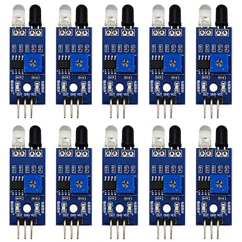10PCS IR Infrared Obstacle Avoidance Sensor Module Compatible with Arduino