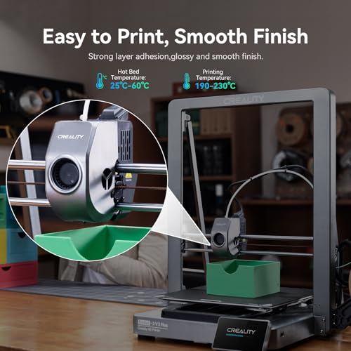Creality Hyper PLA Filament 1.75mm, 30-600mm/s High Speed 3D Printer Filament, Dimensional Accuracy +/-0.02mm, Fit Most FDM 3D Printers, 4 Pack 1kg Spool(2.2lbs), Black & White & Blue & Red - color: Black & White & Blue & Red