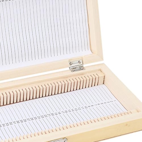 Agatige 50PCS Microscope Slide Box, Large Capacity Slide Storage Box Case Professional Prepared Microscope Slides Microscope Box for Scientific Research Education and Collection