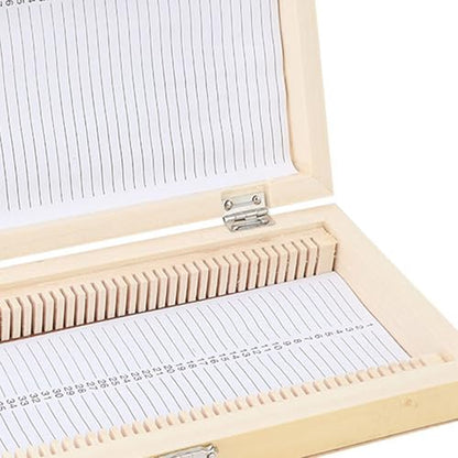 Agatige 50PCS Microscope Slide Box, Large Capacity Slide Storage Box Case Professional Prepared Microscope Slides Microscope Box for Scientific Research Education and Collection