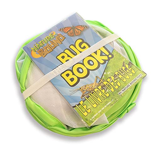 Nature Bound Butterfly Growing Kit - Live Caterpillar to Butterfly Project for Kids - Includes Voucher for Caterpillars, Green Pop-Up Enclosure, and STEM Learning Guide - style: Pop-Up Terrarium 24