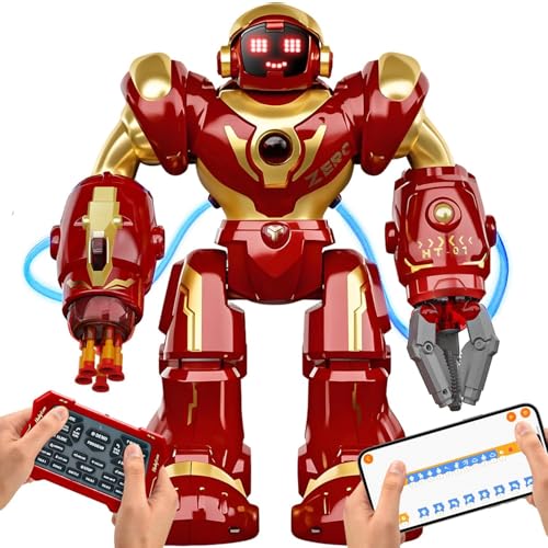 Holyton 5088 Smart Robot for Kids, Programmable Remote Control Robot Toy