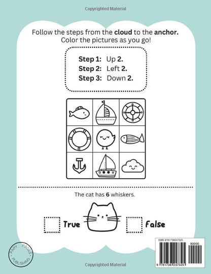 The Kindergarten Coding Workbook: Logic, Algorithms, and Coding Activities for Kids Age 4-6