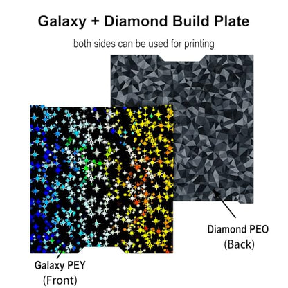 355x346mm PEO PEY Build Plate for Bambu Lab H2D/H2S - size: 355x346mm