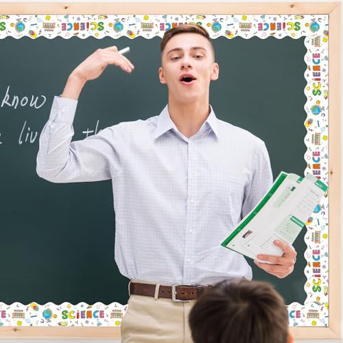 72 Feet Science Lab Bulletin Board Borders for Science Classroom Décor Back to School Lab Office Decorations