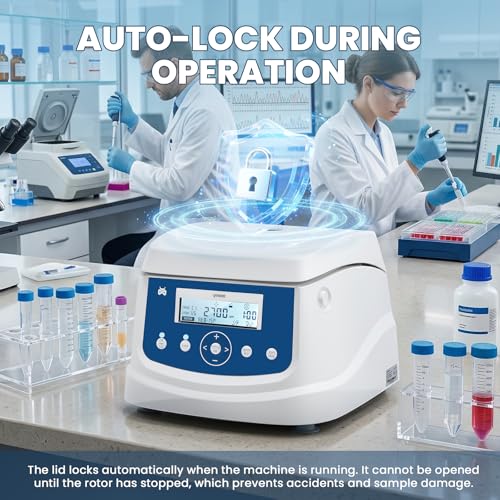 Mxmoonant Centrifuge Machine, 15ml Lab PRP Benchtop Centrifuges