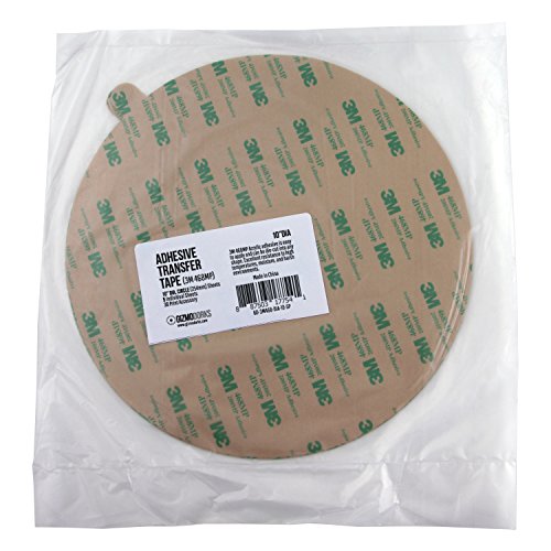 Gizmo Dorks 10" Diameter Round 468MP Adhesive Transfer Tape Sheet (5-Pack)