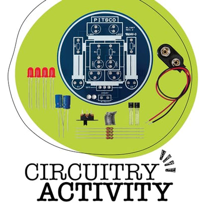 Pitsco Education Blinky Robot Soldering Kit Getting Started Classroom Package, STEM Projects for Kids Ages 13 & Up, Circuitry Kits, STEM Educational Construction Kits, Bulk Pack of 30 Kits