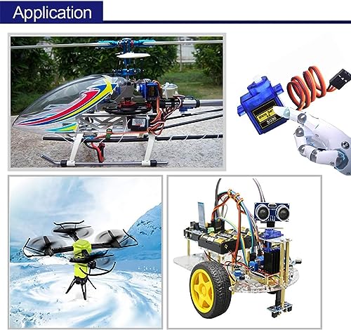 10PCS SG90 9G Mini Micro Servo Motor for Arduino RC Robot Airplane - style: 10PCS SG90