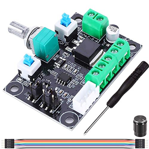 Stepping Motor Drive Controller Module Board Adjusting Speed Regulator PWM Pulse Signal Generator Module,with Screwdriver Dupont Cable