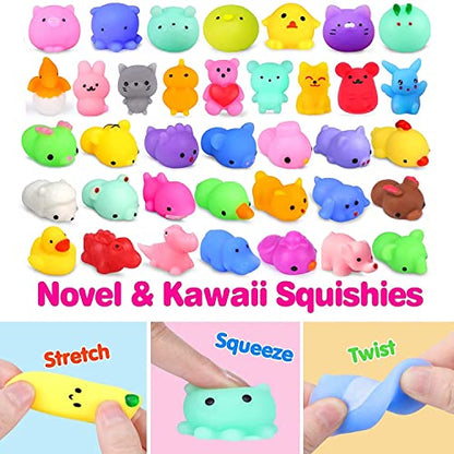 126 Pcs Party Favors for Kids 4-8-12,Easter Egg Fillers,Treasure Box Toys for Classroom Prizes,Pinata Filler,Goodie Bag Stuffers,Treasure Chest Carnival Prizes,Easter Basket Stuffers