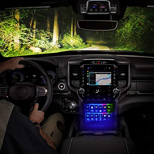Nilight Sasquatch Lights Rocker Switch 5Pin Laser On/Off LED Light 20A/12V 10A/24V Switch Jumper Wires Set for Jeep Boat Trucks - size: SASQUATCH LIGHTS
