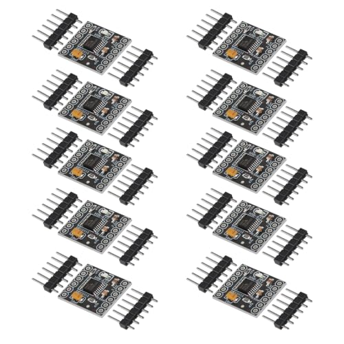 DIANN 10pcs DRV8833 Motor Drive Module 1.5A Dual H Bridge DC Gear Motor Driver Controller Board - color: 10pcs