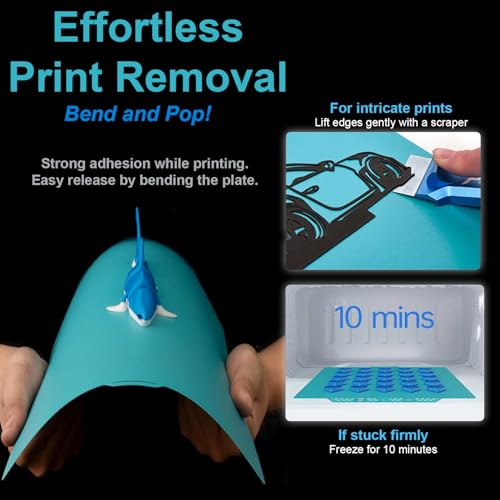 for BIQU CryoGrip Pro Glacier Build Plate for ELEGOO Centauri Carbon CC/CC2