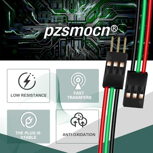 15 Sets / 75 Pcs for Dupont 2.54mm 3-Pin Male-Female Connector Kit - size: 3-Pin, style: Female to Male