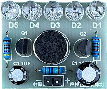 Soldering Practice Kit – DIY Electronic Soldering Project Training Board for Beginners