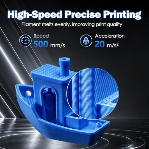 P1S/P1P 0.4MM Upgraded Integrated Hotend Assembled Extruder Printhead Kit