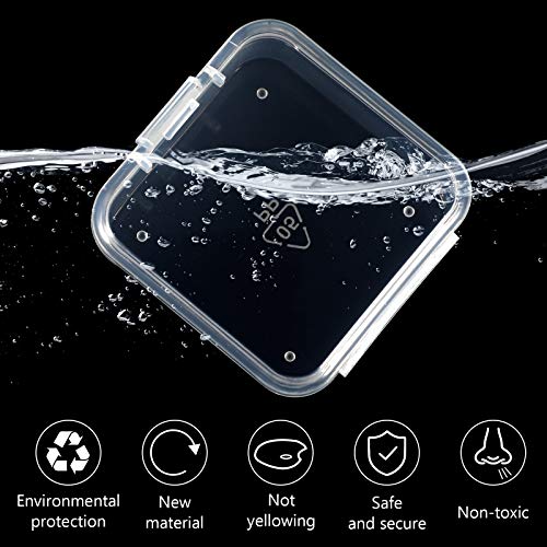 13 Pack Small Plastic Bead Organizers with Clear Case, 1.5 x 1.5 x 0.7 Inch - size: 1.5 x 1.5 x 0.7 Inch