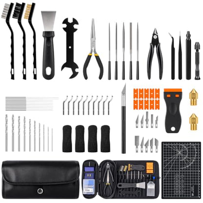 73Pcs 3D Printer Tool Kit-3D Printer Accessories for Bambu Lab, Kobra, etc