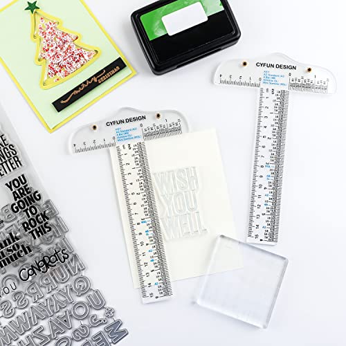 20PCS 6 Inches/15cm Acrylic Clear T-Square Ruler, Inches and Metric, T Square Ruler, Transparent, T Ruler, for Crafting Drafting and General Layout Work Art Framing & Drafting Scrapbooking Crafting - color: 20PCS T-Square Ruler