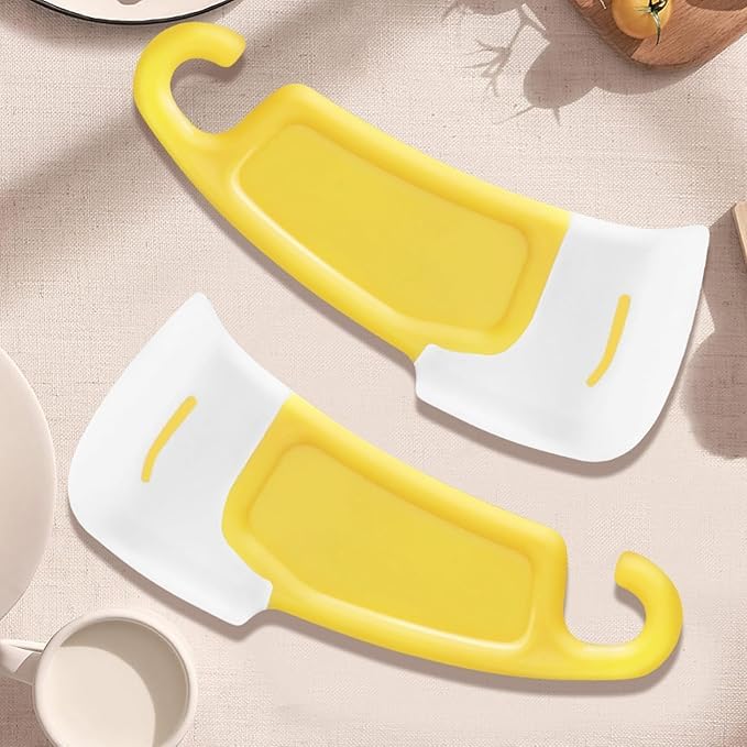 2pcs Silicone Spatula, 3d Printer Scraper Suitable for Removing Printer Oil Scraper Tools, Remove Printing Resin Rubber Spatula Tools, Vital for Flexible Silicone Printers Scrapers Tool