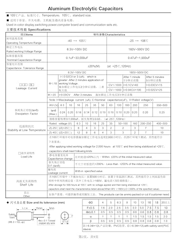 5 Pieces 25V 22000UF 22x40mm Lead Wire Aluminum Electrolytic Capacitor High Frequency Low Equivalent Series Resistance 25 Volt 22000 UF - size: 25V22000UF