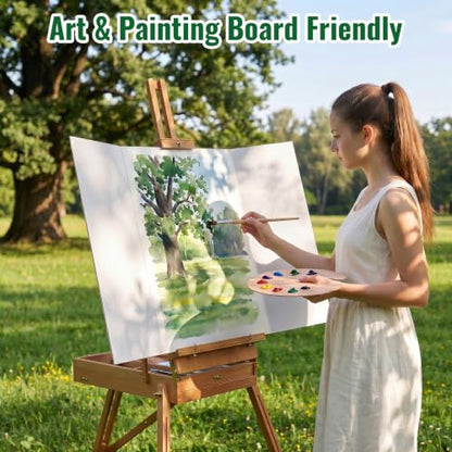 32 Pack Trifold Poster Board 26" x 17", Bulk Display Boards