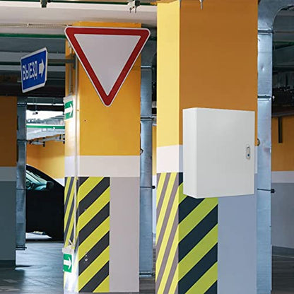 Cold Rolled Steel Electrical Box 23.6'' x 20'' x 8'' Indoor/Outdoor Thick Electrical Enclosure Box with Mounting Plate IP66 Weatherproof Anti-Rust and Anti-Corrosion (23.6'' x 20'' x 8'') - size: 23.6'' x 20'' x 8''