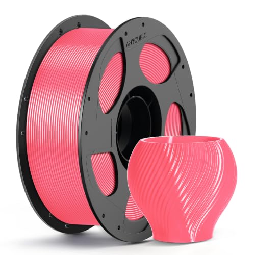 ANYCUBIC PETG Filament 1.75mm, 1KG Reusable Spool, Pink - color: 1kg Petg Pink