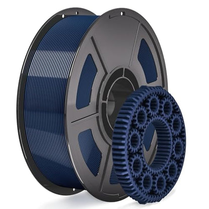 iSANMATE Navy Blue PETG HF Filament 1.75mm 50-400mm/s 1KG Rapid for Bambu - color: Dark Blue