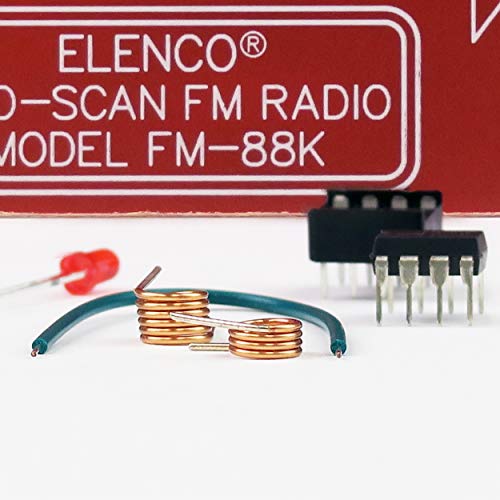 Elenco FM Radio STEM Electronics Soldering Kit for Kids Ages 12+