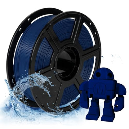 FLASHFORGE PETG Pro Filament 1.75mm Blue, 3D Printer Filament 1kg (2.2lbs) Spool, Dimensional Accuracy +/- 0.02mm, 3D Printing Filament for Various Mechanical Parts, Waterproof Parts - color: Blue