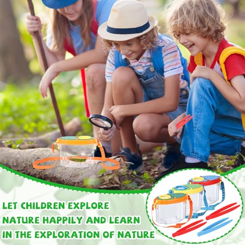 Halloscume 3 Pcs Bug Catchers for Kids Bug Container for Kids