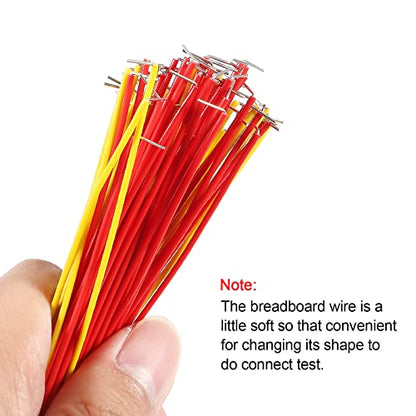 140 PCS Jumper Wire Cables Kit 14 Vaules Assorted Jumper Wire Breadboard Connecting Line Cables for Breadboard Prototyping Flexible Circuits - size: 140pcs