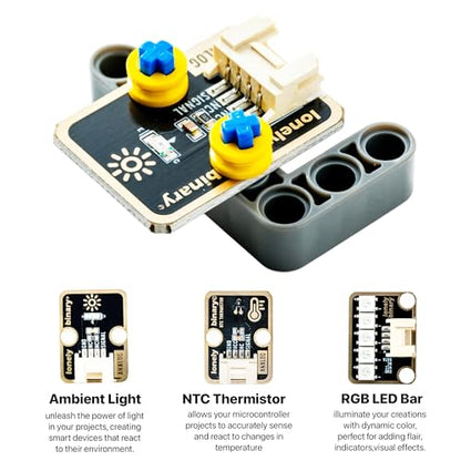 Lonely Binary TinkerBlock UNO R3 Starter Kit 12 Sensors