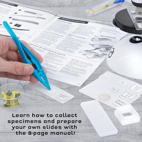 T&K Essential STEM Tools - Microscope w/Smartphone Adapter | Biology Set