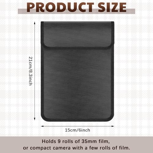 2 Pcs Film Bag X-Ray Proof Film Case 711-11b Small - size: 711-11B Small