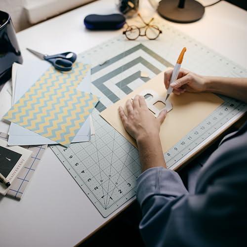 Fiskars 18" x 24" Self Healing Cutting Mat for Sewing, Woodland Wanderlust - color: Woodland, size: 18"L x 24"W