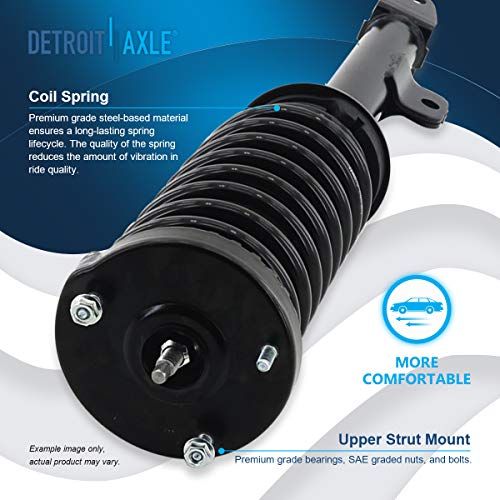 Detroit Axle - 12pc RWD Front End Kit for 05-10 Chrysler 300 Dodge 06-10 - size: 12CQS34469/12PC