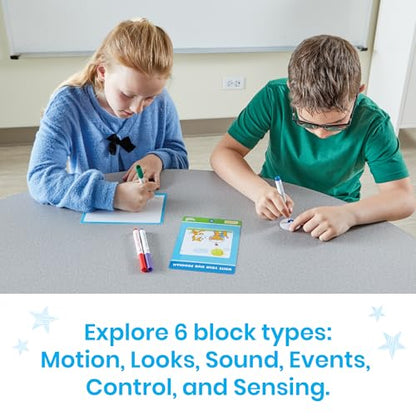 hand2mind Scratch Block-Based Coding Student Activity Set, Ages 8+ - style: Student Activity Set