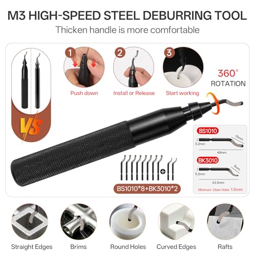 132Pcs 3D Printer Tools Kit with TPU Storage Case,3D Printer Accessories