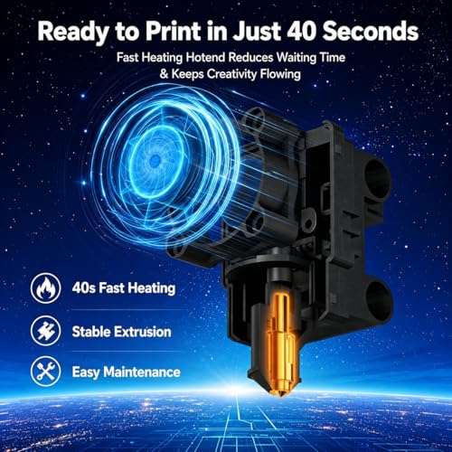 Entina Tina2 Plus 3D Printer, 250mm/s Fast Printing, WiFi App Control - color: Deep Blue