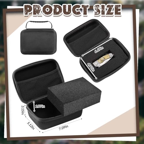 Relaxweex Hard Case with Foam, 7.1 X 4.7 X 3.1 Inch, Black - color: Black, size: 7.1 x 4.7 x 3.1 inch