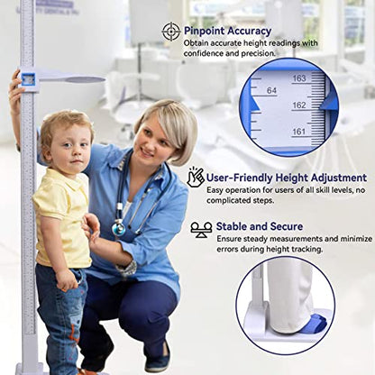 Tetuga Height Measurement Portable Stadiometer Chart Rod for Kids 8-82 in