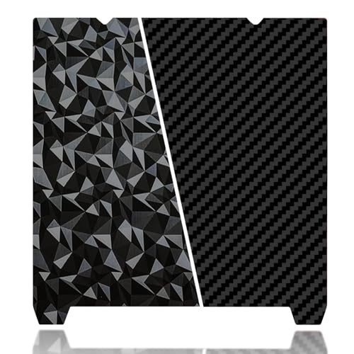 235x235mm 3D Printer Build Plate Smooth PEO+Smooth PET Spring Steel Sheet for Creality K1/K1C/Ender 3/3 V2/3 Pro/5/5 Pro Heated Bed (Carbon Fiber + Diamond Pattern) - size: 235x235(K1C)