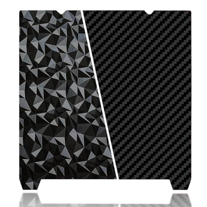 235x235mm 3D Printer Build Plate Smooth PEO+Smooth PET Spring Steel Sheet for Creality K1/K1C/Ender 3/3 V2/3 Pro/5/5 Pro Heated Bed (Carbon Fiber + Diamond Pattern) - size: 235x235(K1C)