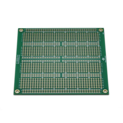 Double Sided ENIG Protoboard, Solderable Breadboard, Electronic Circuit Board for DIY Prototype Circuit, FR4, Plated Through Hole Solder Prototype Board, ST-Proto (4" x 4") - style: 4" x 4"