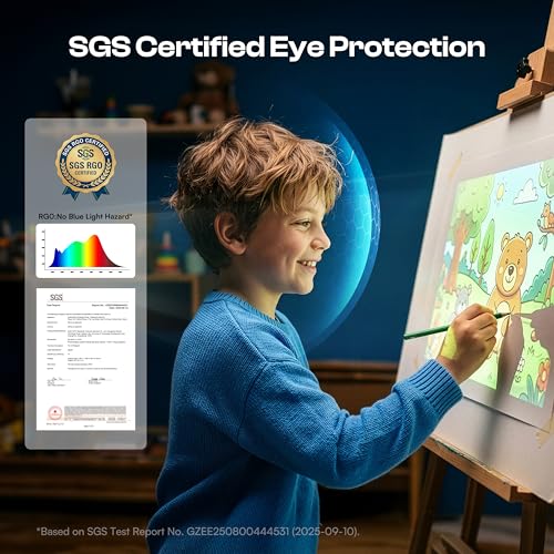 Caydo T3 AI Drawing Projector, Christmas & Birthday Gift for Kids Ages 5+ - color: T3 Drawing Projector